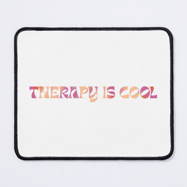 Item preview, Therapy is cool (white background) designed and sold by kxram.