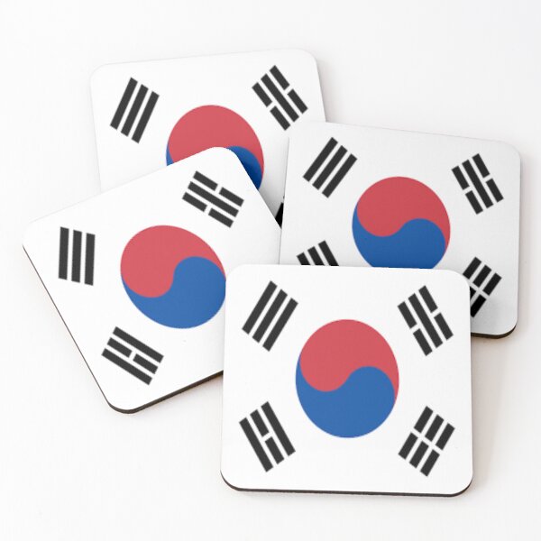 Item preview, South Korean Flag Design designed and sold by Midnight Veil Designs.