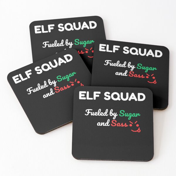 Item preview, Elf Squad Fueled by Sugar and Sass designed and sold by ILLdex.