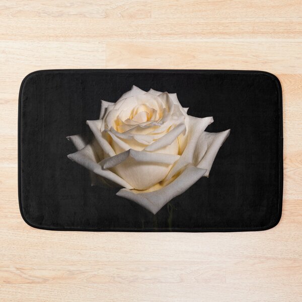 Item preview, Single White Rose on black background designed and sold by JLW Photos.