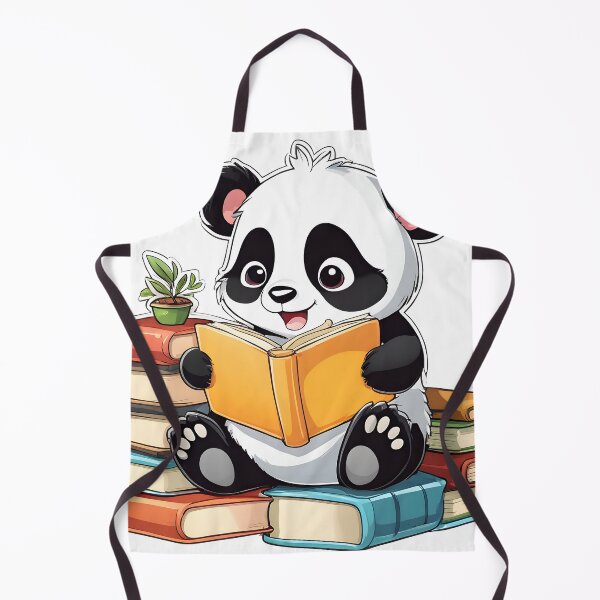 Item preview, Cute Panding Enjoys Reading Books! designed and sold by NuiNuiDesigns.