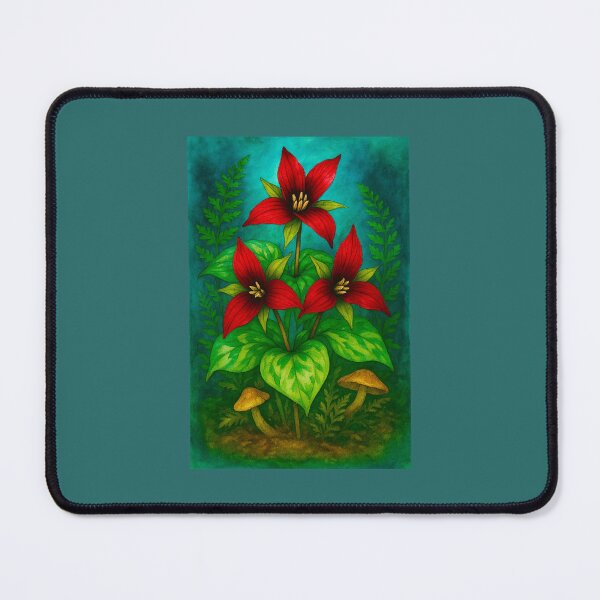 Item preview, Woodland Trillium Reverie designed and sold by Black Iris Emporium .
