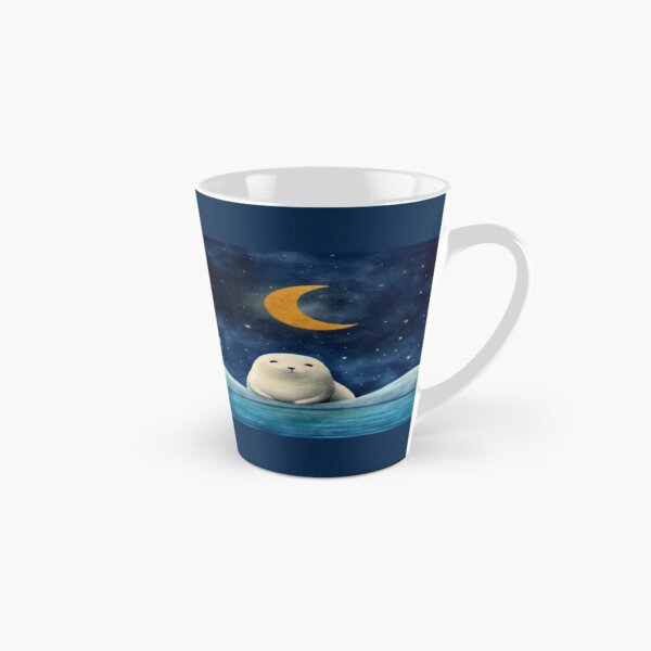Item preview,  Seal Under Starry Sky - Night Sky Art designed and sold by PawPrintStyles.