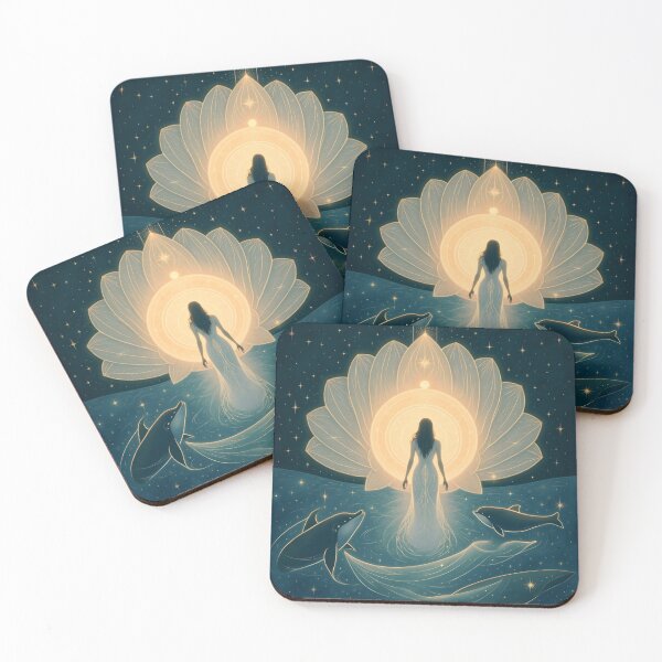 Item preview, Sea Lotus Goddess – Ocean Lotus Goddess Ocean Lotus Goddess – Sacred Awakening designed and sold by 	aluzia.design.