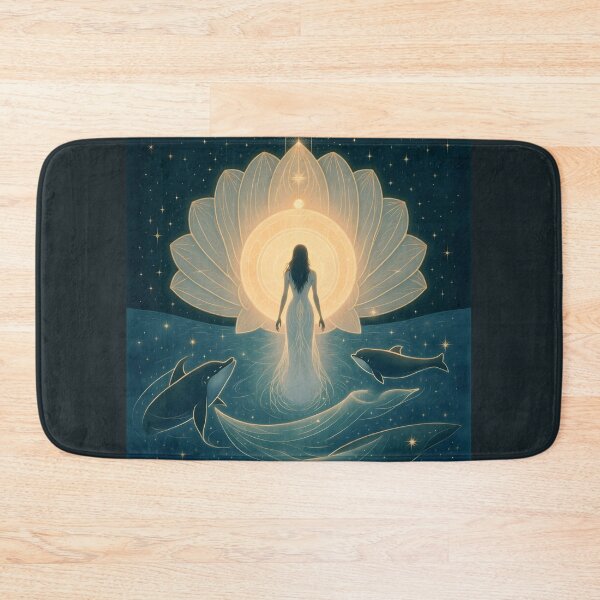 Item preview, Sea Lotus Goddess – Ocean Lotus Goddess Ocean Lotus Goddess – Sacred Awakening designed and sold by 	aluzia.design.