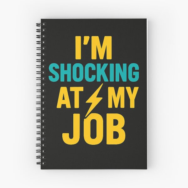 Item preview, Funny Electrician Quote | “I’m Shocking at My Job” | Gift for Electricians designed and sold by -TRAZZA-.