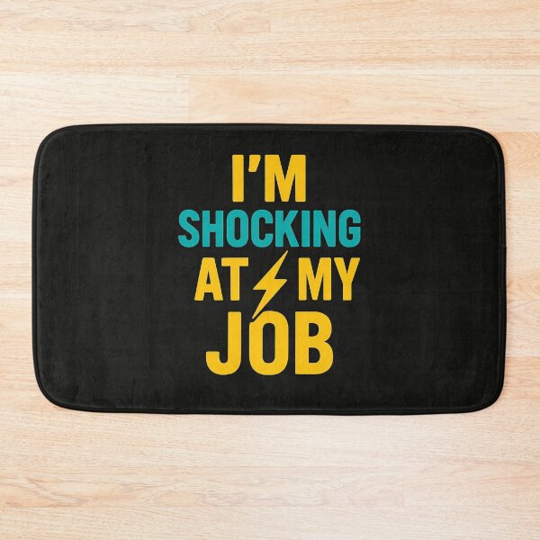 Item preview, Funny Electrician Quote | “I’m Shocking at My Job” | Gift for Electricians designed and sold by -TRAZZA-.