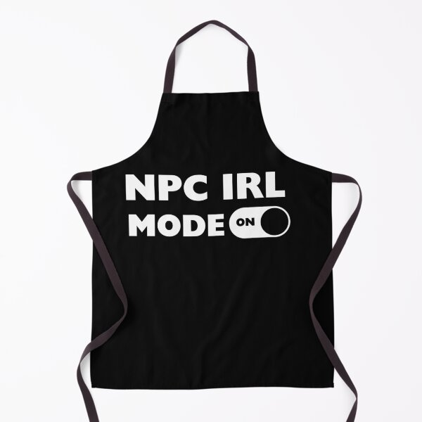Item preview, NPC In Real Life – Funny Introvert Idle Gamer Meme designed and sold by Freedesign-home.