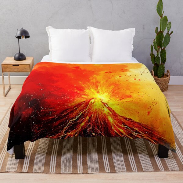 Item preview, Volcanic Eruption Abstract Art designed and sold by Health And Fitness Posts e-Store.