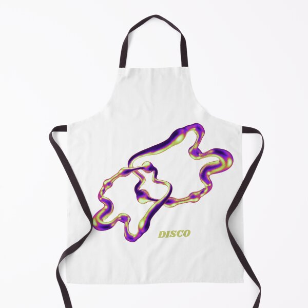 Item preview, Retro Disco Blob – Neon Abstract Liquid Art designed and sold by Ako-arts.
