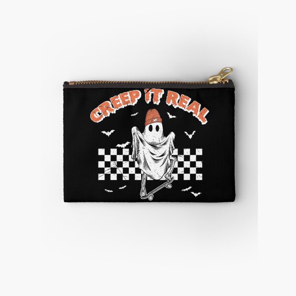 Item preview, Retro Ghost Halloween Spooky Season Creep it Real Vintage Halloween Funny Fall  designed and sold by LessIsLoud.