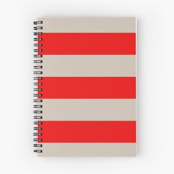 Item preview, Copy of Beige Tan Red Wide Horizontal Stripes designed and sold by Feeling Artsy.