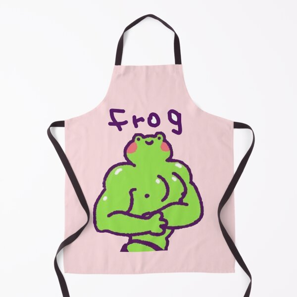 Item preview, Strong Buff Frog – Frog Power! designed and sold by Heavenly-Cloudz.