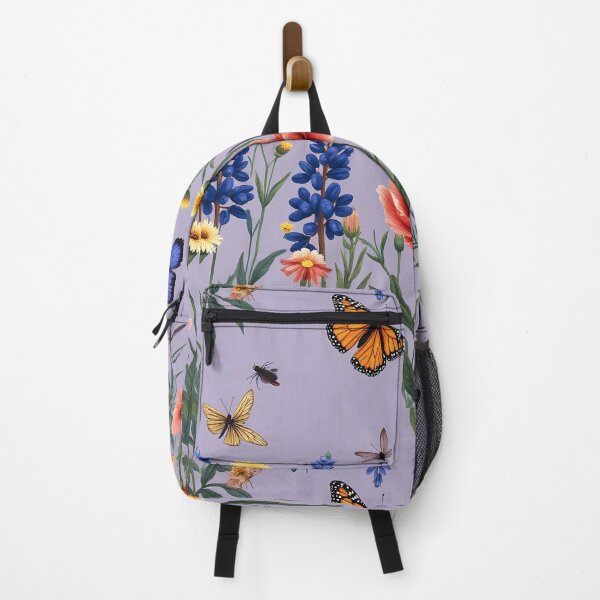 Item preview, Wild Flower Desgin with Butterflies and Poppies designed and sold by Dragonkingdoms.