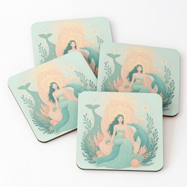Item preview, Aluzia Goddess of the Sea – Ocean Seated Goddess designed and sold by 	aluzia.design.