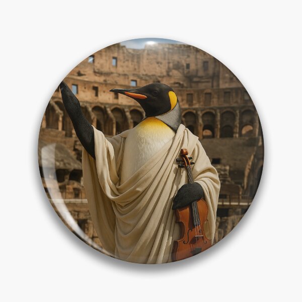 Item preview, Emperor Penguin Frigidus Fiddles in Coliseum designed and sold by Tridentulus.