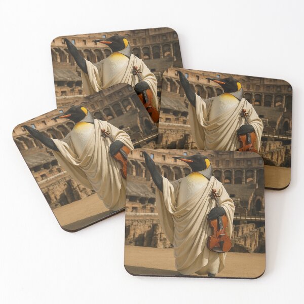 Item preview, Emperor Penguin Frigidus Fiddles in Coliseum designed and sold by Tridentulus.
