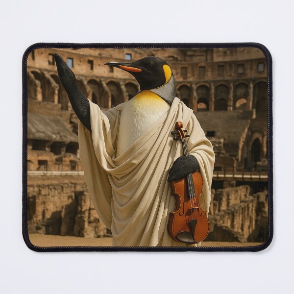 Item preview, Emperor Penguin Frigidus Fiddles in Coliseum designed and sold by Tridentulus.