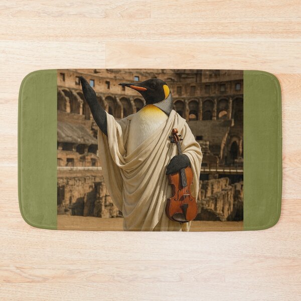 Item preview, Emperor Penguin Frigidus Fiddles in Coliseum designed and sold by Tridentulus.