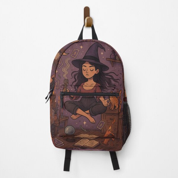Item preview, Manifestations & Malfunctions – Levitating Girl Illustration designed and sold by WitchPrint.