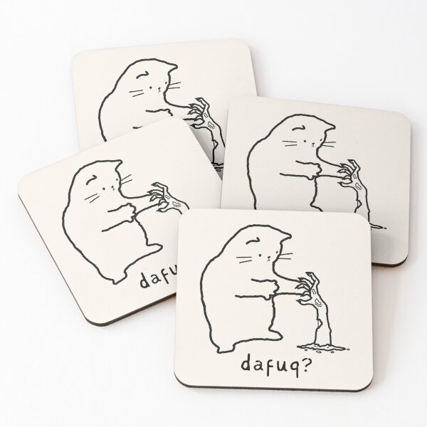 Item preview, Dafuq? Cat and zombie hand  designed and sold by FatBirdie.