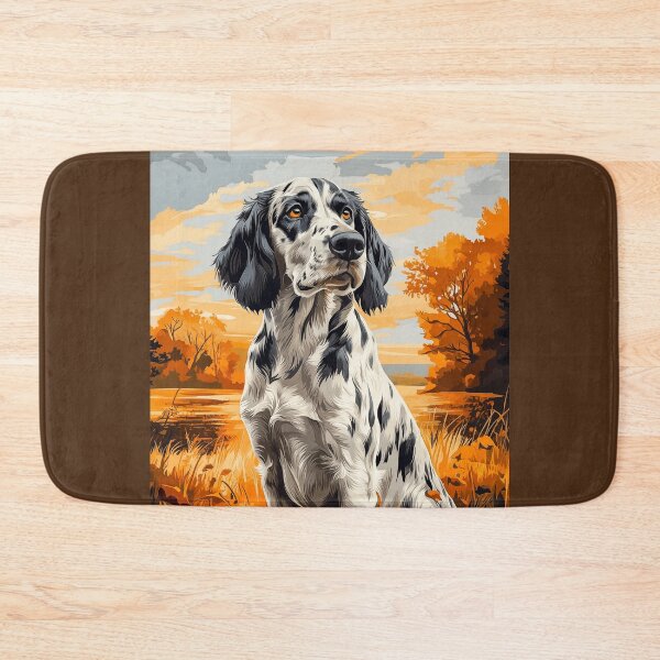 Item preview, English Setter Portrait in Autumn Landscape designed and sold by PetsArt.