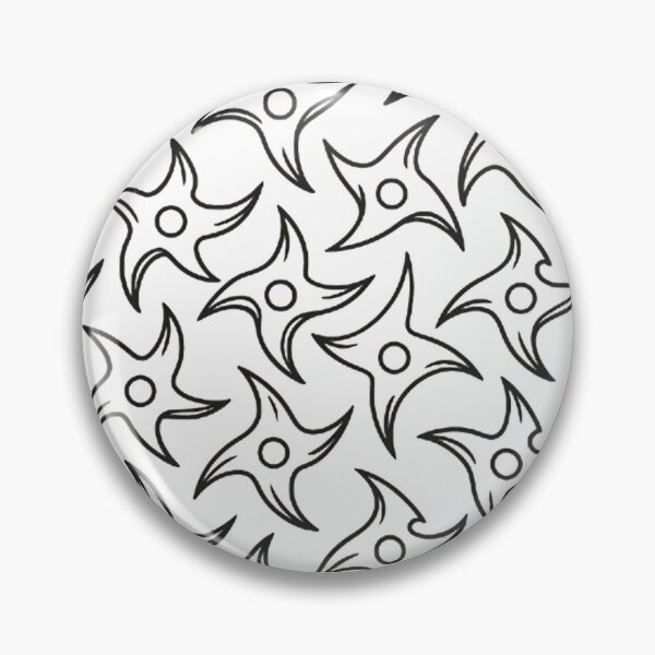 Item preview, Shuriken Pattern Ninja Star Design designed and sold by Vortex shop.
