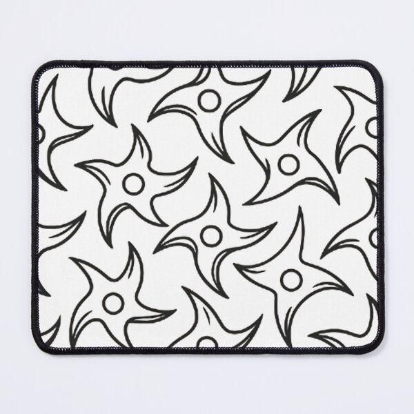 Item preview, Shuriken Pattern Ninja Star Design designed and sold by Vortex shop.