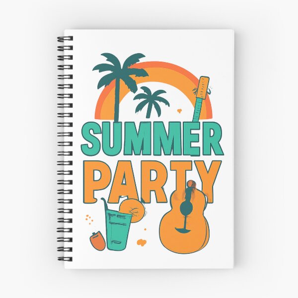 Item preview, Tropical illustration of a summer party designed and sold by Fly-with-my.