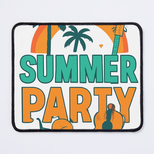Item preview, Tropical illustration of a summer party designed and sold by Fly-with-my.