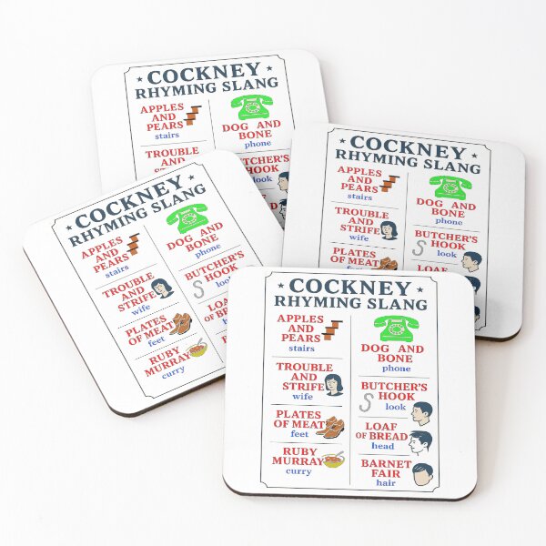 Item preview, Cockney rhyming slang designed and sold by kingof.