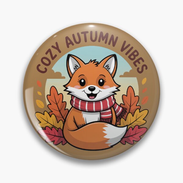 Item preview, Cartoon Fall Fox designed and sold by HowMonkeyShop.