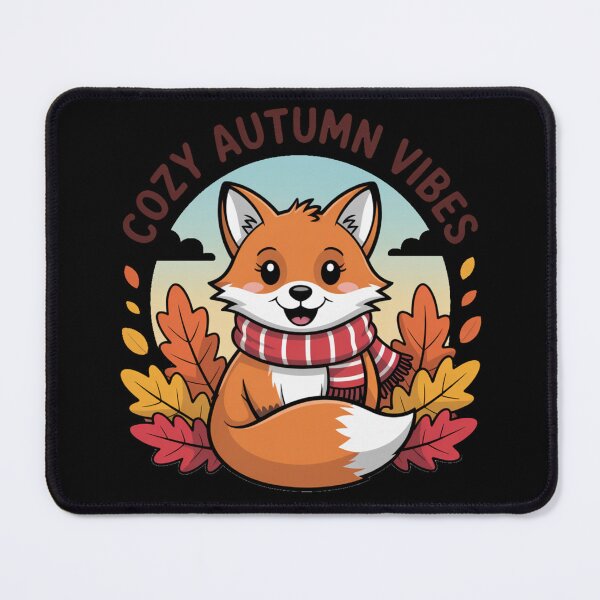 Item preview, Cartoon Fall Fox designed and sold by HowMonkeyShop.