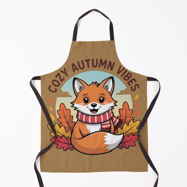 Item preview, Cartoon Fall Fox designed and sold by HowMonkeyShop.