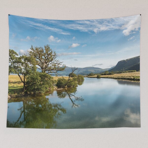 Item preview, Derwent water River joining Derwentwater Lake designed and sold by David Patterson.