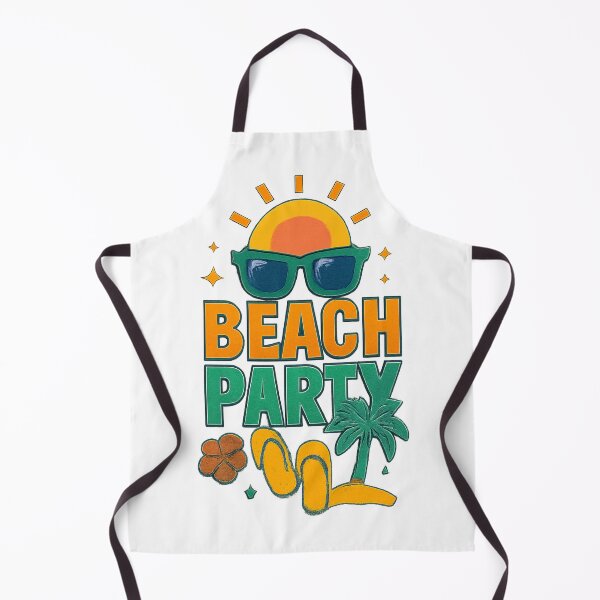 Item preview, Sunny illustration of a beach party designed and sold by Fly-with-my.