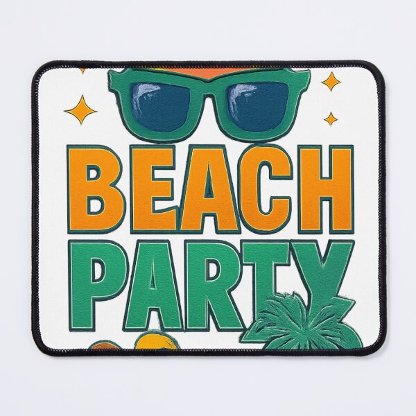 Item preview, Sunny illustration of a beach party designed and sold by Fly-with-my.