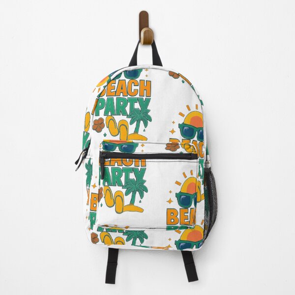 Item preview, Sunny illustration of a beach party designed and sold by Fly-with-my.