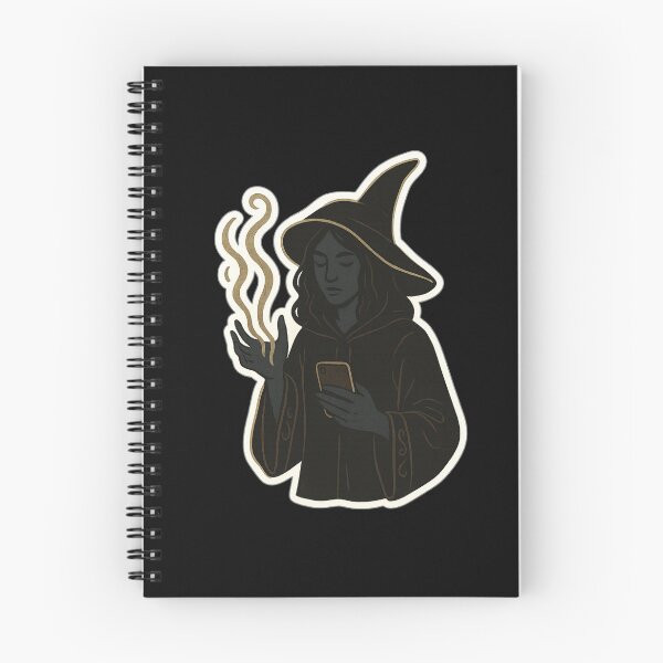 Item preview, Modern Witch – Urban Magic Spellcasting Illustration designed and sold by WitchPrint.