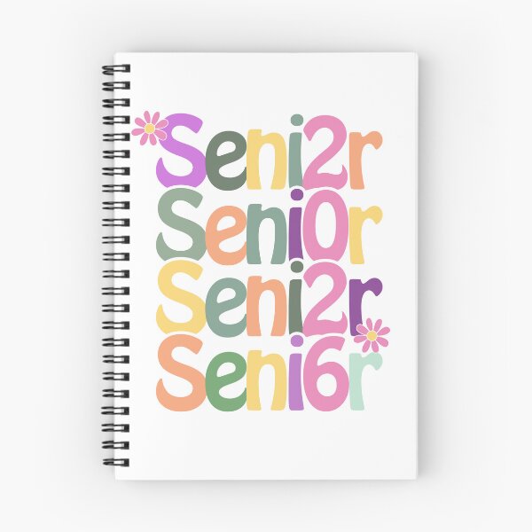 Artikelvorschau, Retro Groovy Bunt Zurück zur Schule Senior 2026 entworfen und verkauft von Auchi_Verse.