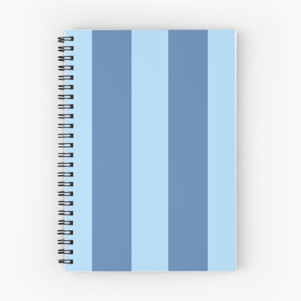 Item preview, Baby Blue and Pacific Blue Wide Vertical Stripes designed and sold by Feeling Artsy.