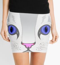 Minifalda Lindo gatito blanco