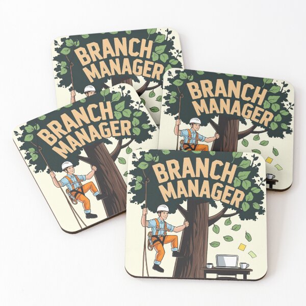 Item preview, funny branch manager arborist shirt designed and sold by Maverick Spirit.