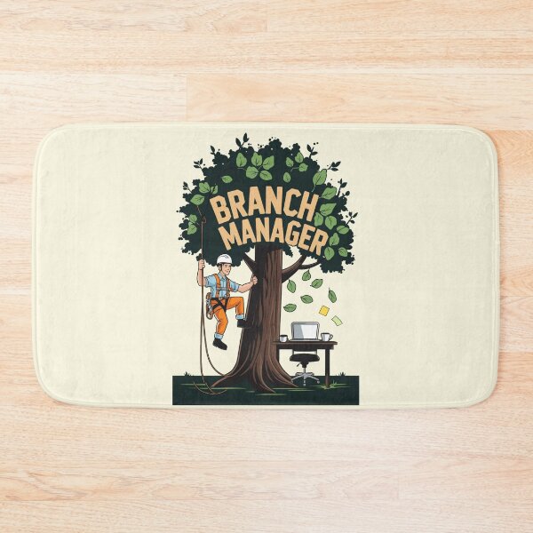 Item preview, funny branch manager arborist shirt designed and sold by Maverick Spirit.