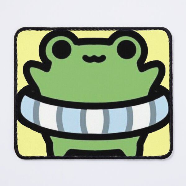 Item preview, Yellow Floatie Frog – Ready for Summer! designed and sold by Heavenly-Cloudz.