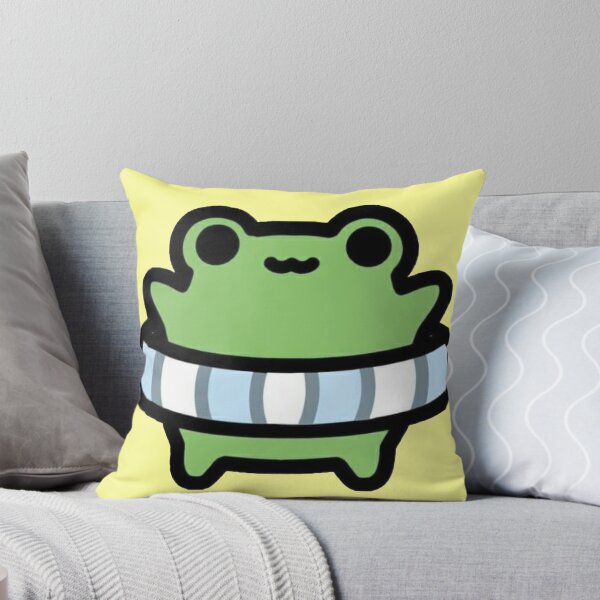 Item preview, Yellow Floatie Frog – Ready for Summer! designed and sold by Heavenly-Cloudz.