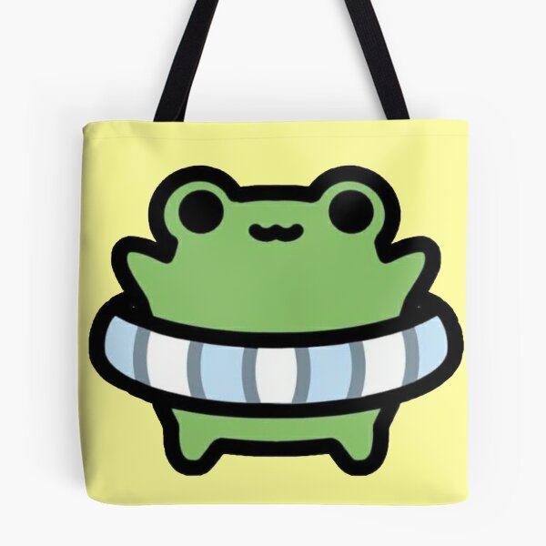 Item preview, Yellow Floatie Frog – Ready for Summer! designed and sold by Heavenly-Cloudz.