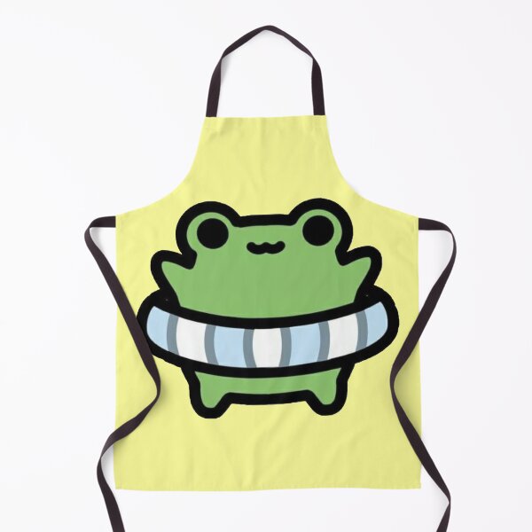 Item preview, Yellow Floatie Frog – Ready for Summer! designed and sold by Heavenly-Cloudz.