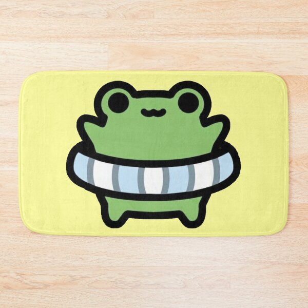 Item preview, Yellow Floatie Frog – Ready for Summer! designed and sold by Heavenly-Cloudz.