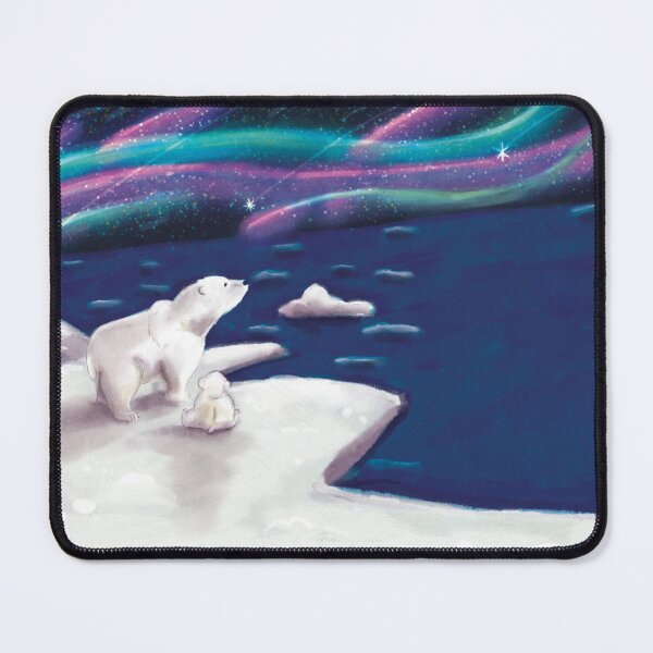 Item preview, Polar Bear aurora borealis designed and sold by GeorgiaAT-store.